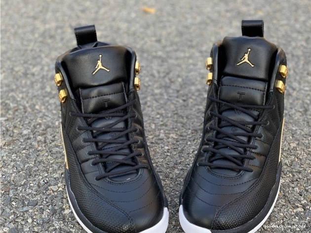 Rep Retro Gold-White 'Reptile' Metallic 12 Air Jordan Black AO6068-007 0715